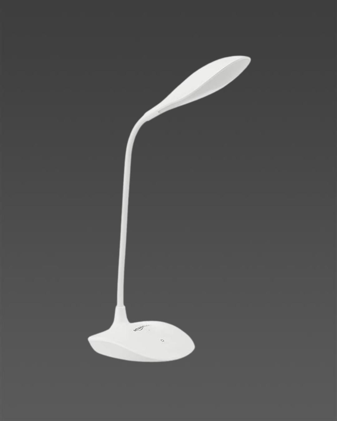 Gesto LED Rechargeable Study Lamp -Table Lamp for Study Room | LED Desk Lamp Light For Study with 3 Brightness Levels | Portable USB Table Light | Study Table Lamp for Students, Reading & Work at Home
