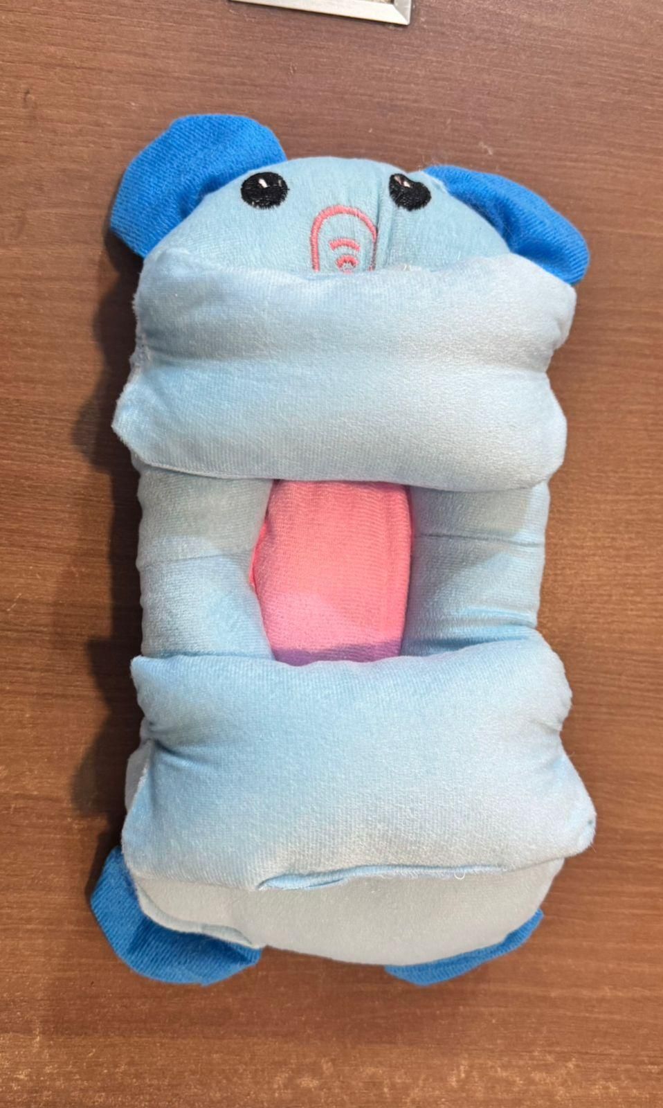 Velvet Cartoon Character Baby Neck Rest Pillow for Kids, Decorative Piece Birthday Gift Item