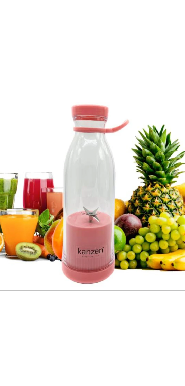 Portable Home Electric 6-Blade Juicer with USB Charging