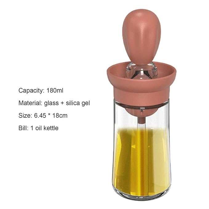Oil Dispenser with Brush