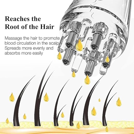 Scalp applicator Hair applicator deep Root Comb
