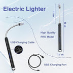 USB Plasma Rechargeable Electric Lighter for Kitchen