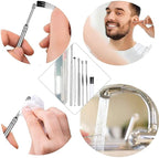 6 Pieces Ear Wax Removal Smooth Stainless Steel Kit