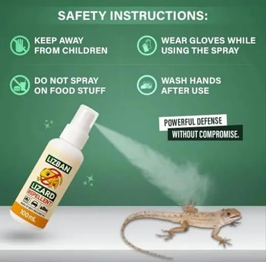 Lizard Repellent Spray 100Ml (Pack of 2)