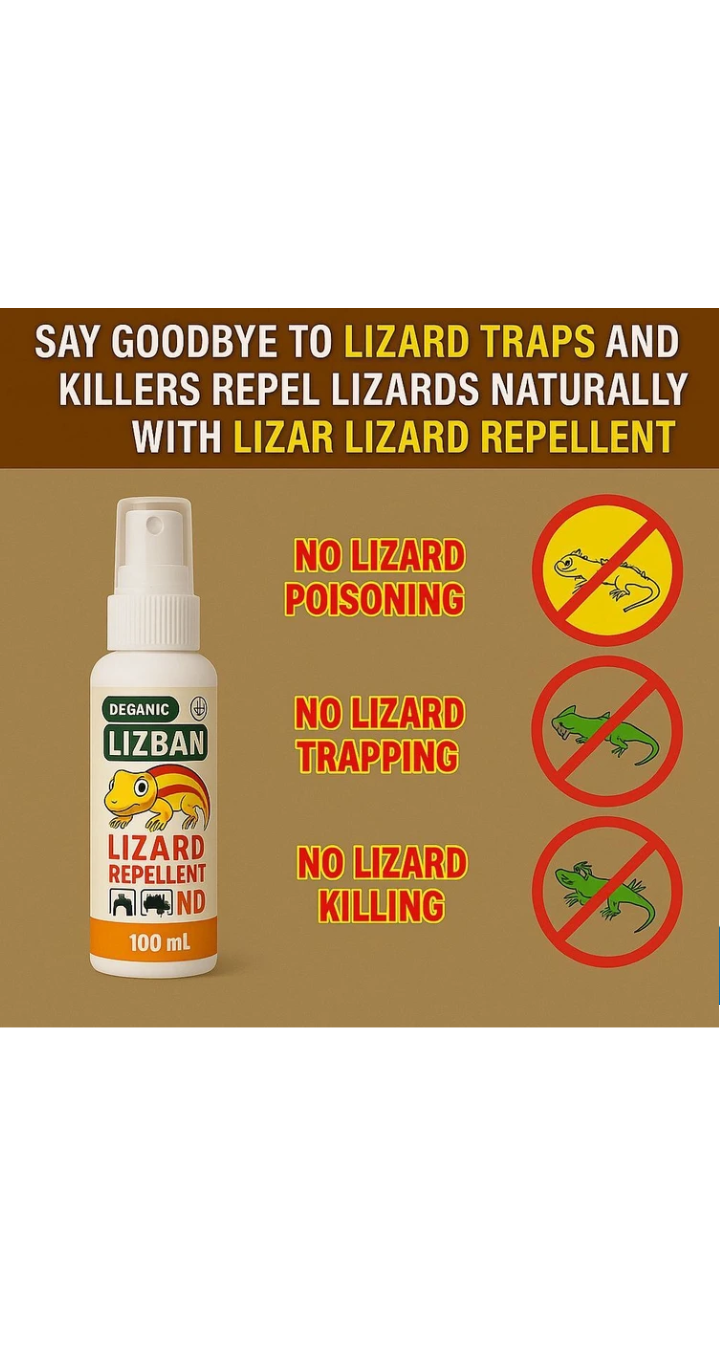 Lizard Repellent Spray 100Ml (Pack of 2)