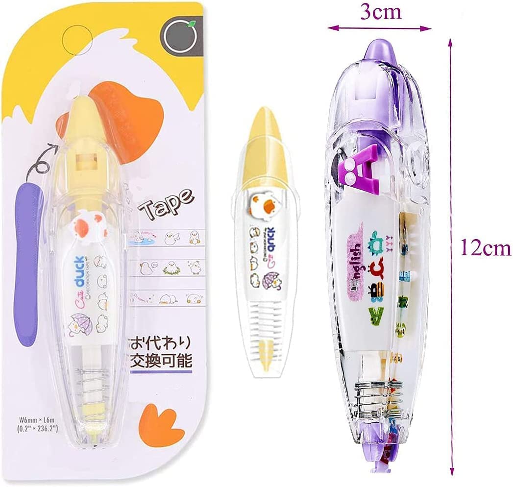 Decoration Tape Cute Novelty Sticker Pen Machine Pack of 2