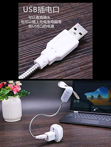 USB LED Fan with Programmable CD for customized Message
