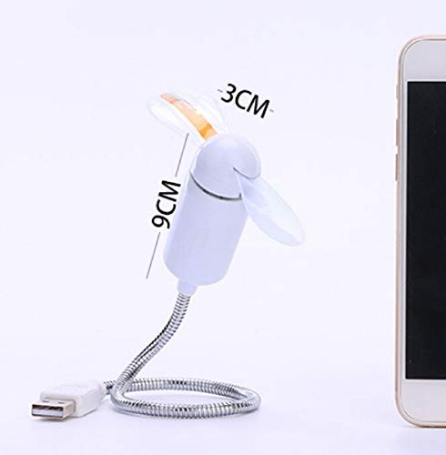 USB LED Fan with Programmable CD for customized Message