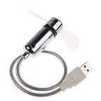 USB LED Fan with Programmable CD for customized Message