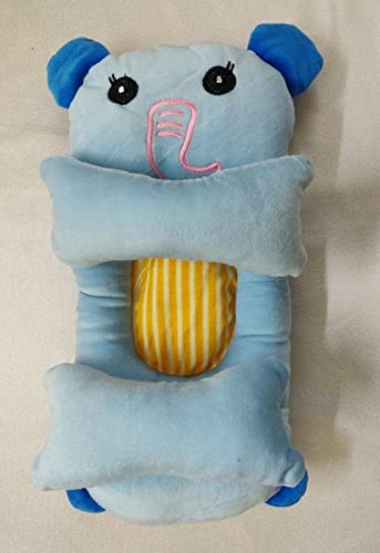 Velvet Cartoon Character Baby Neck Rest Pillow for Kids, Decorative Piece Birthday Gift Item