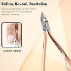 Beauté Secrets Manicure Kit, pedicure tools for feet, Nail Clipper, Manicure Pedicure kit for women and Men, 18 Pieces,Perfect Gifts for Women and Men (Rose Gold)
