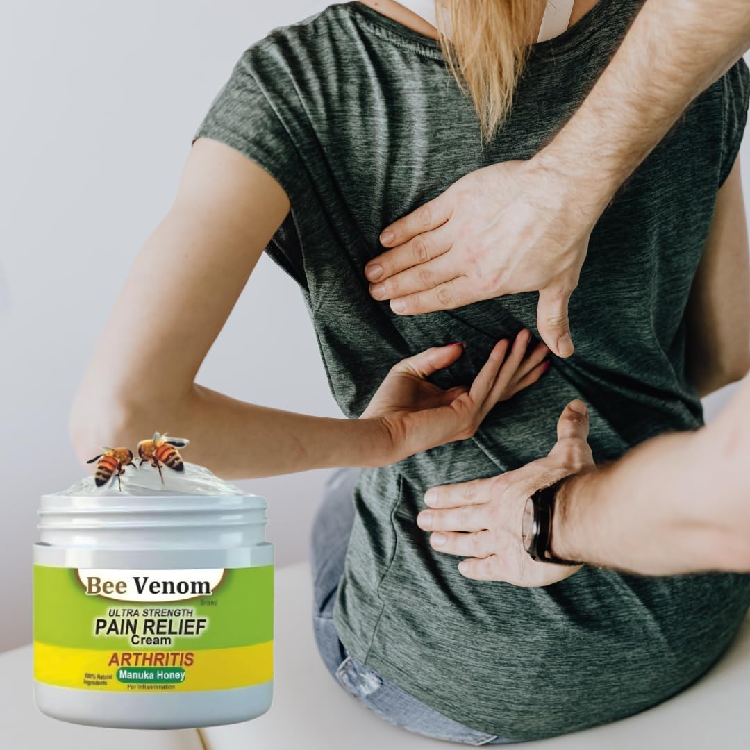 Bee Venom Ultra Strength Pain Relief Cream (Pack of 2)
