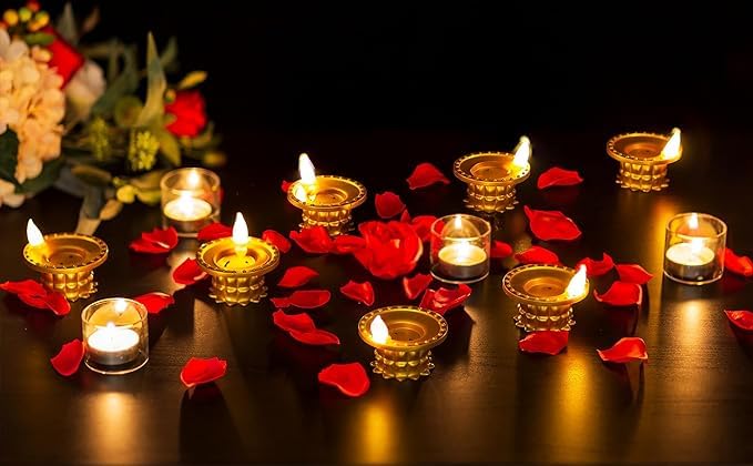 Water Pouring  Diya Led Light