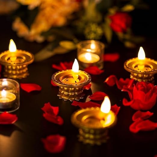 Water Pouring  Diya Led Light