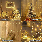 Serial String Star Lights for Decoration