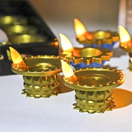 Water Pouring  Diya Led Light