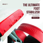 Boldfit Double Spring Tummy Trimmer Men and Women for Abs Workout Stomach Exercise Machine for Women and Men Exercise in Gym, Home for Abdominal, Belly Exercise Waist Trimmer, Tummy Twister Red