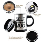 Self Stirring Coffee Mug