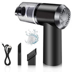 3-in-1 Portable Vacuum Cleaner, Wireless Handheld Duster, Blower Air Pump for Car, Computer, Home